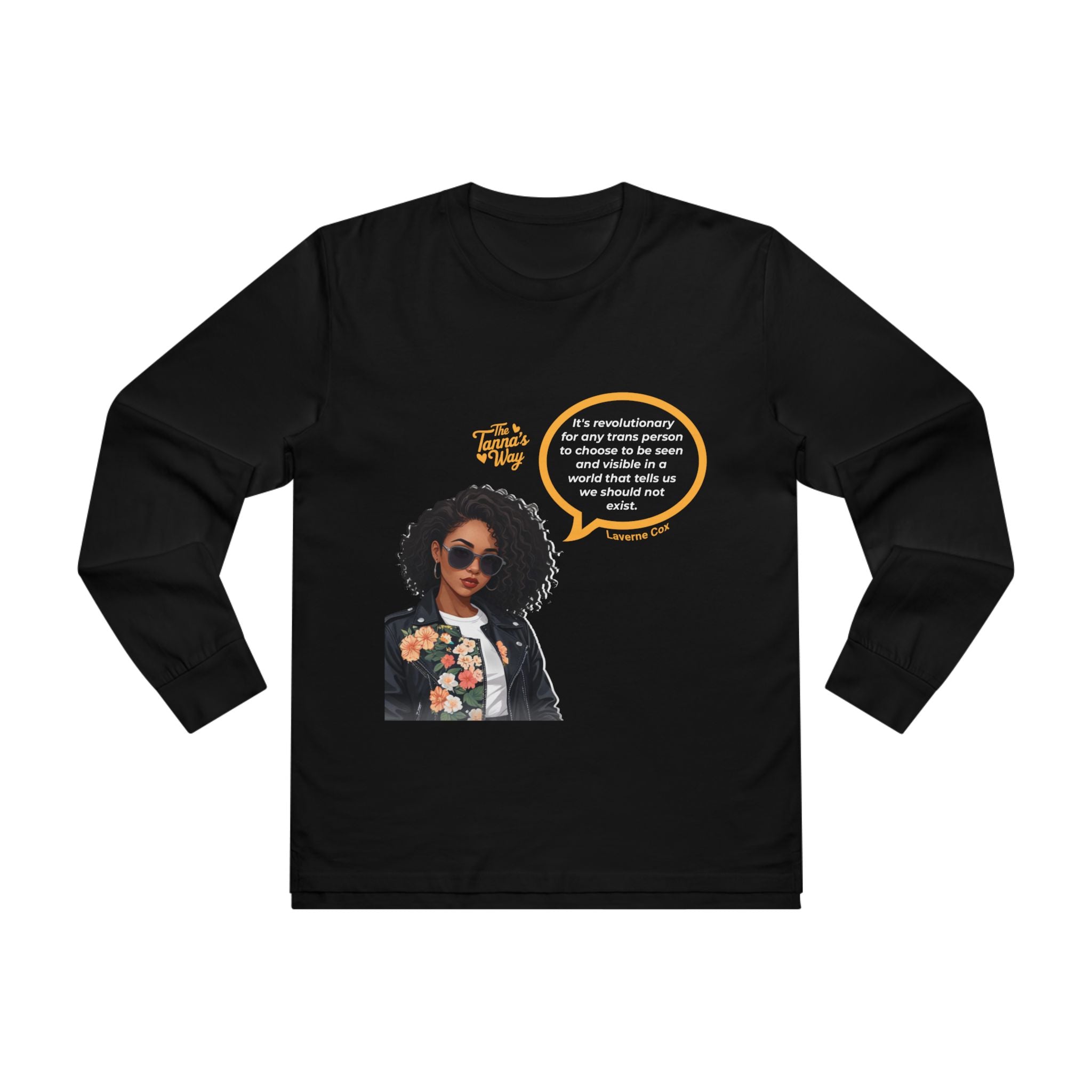 Laverne Cox | Men’s Base Longsleeve Tee